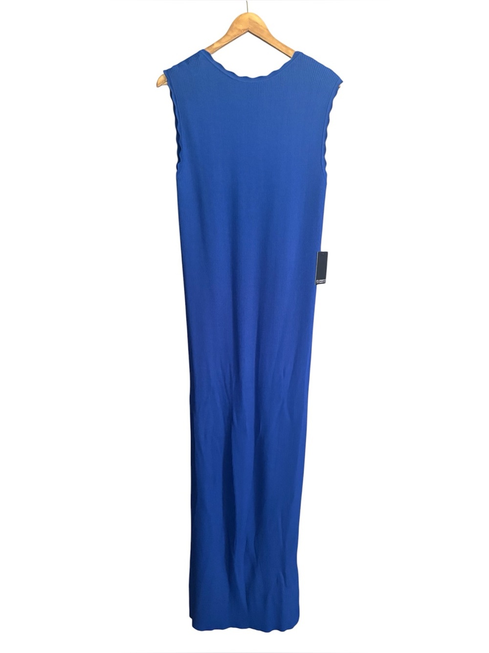 NWT Eloquii Knit Sleeveless Royal Blue Maxi Dress Size 18/20